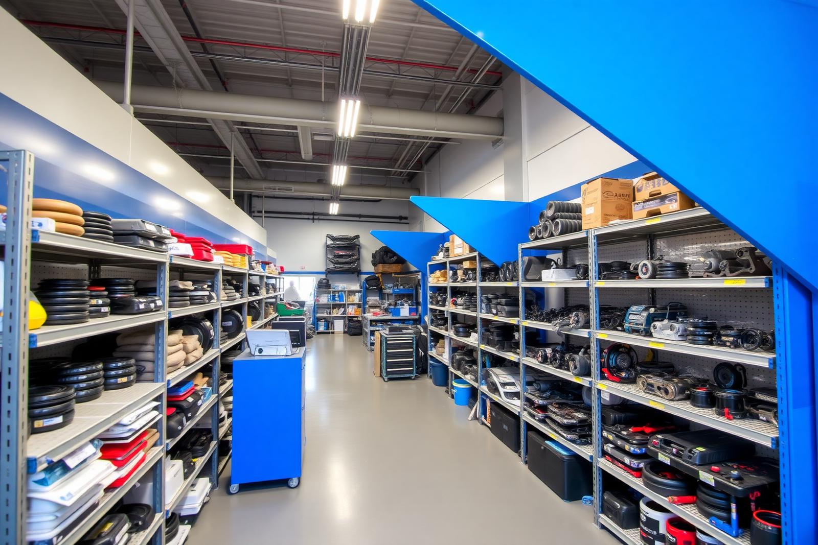 VZQ Motor Spares shop interior